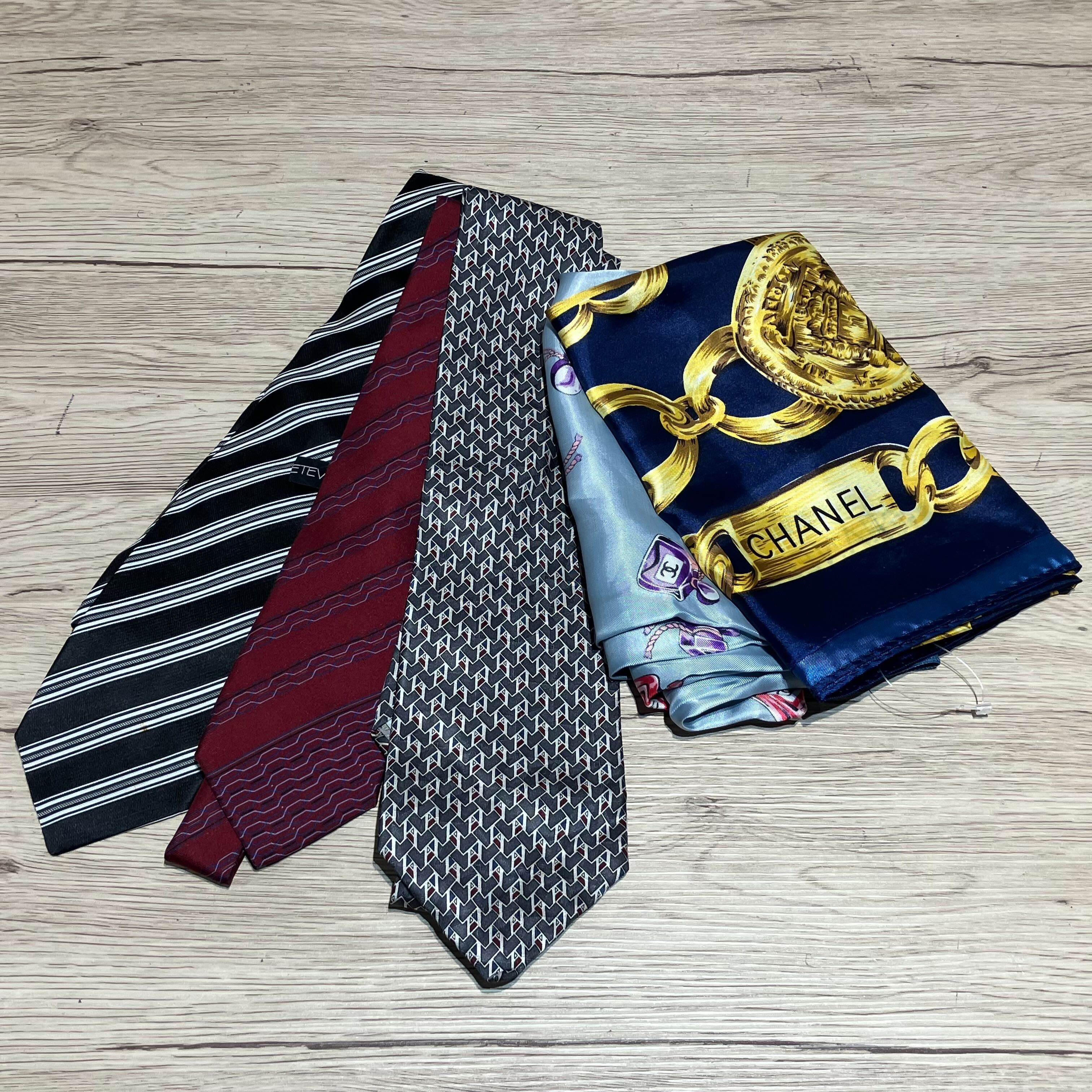 HERMES,Chanelなどスカーフ＆ネクタイ